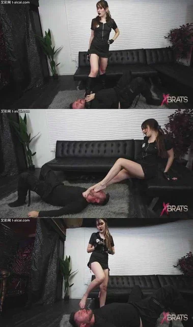 【欧美女王】臭脚闷脸踩脖子窒息跺脸跺脖子处刑！