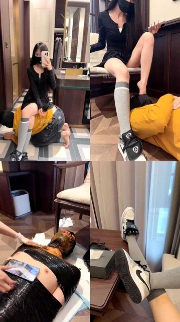 【欣怡】美少女酒店羞辱客户狗
