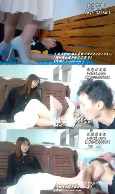 【00后小宛】小宛早期高跟鞋，裸足踩踏