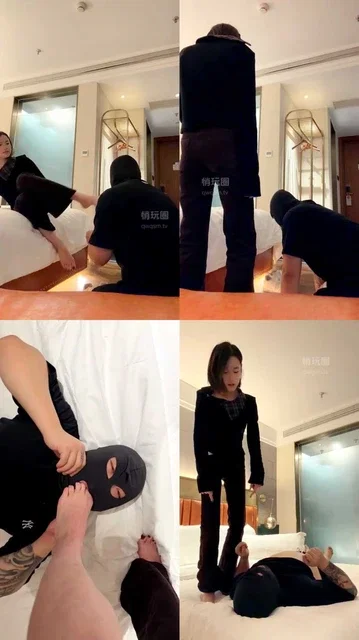 【芮芮】调玩肥狗 暴打手脚耳光骑马骑乘裸足踩脸舔脚坐脸窒息虐玩乳 胯下嗅闻窒息
